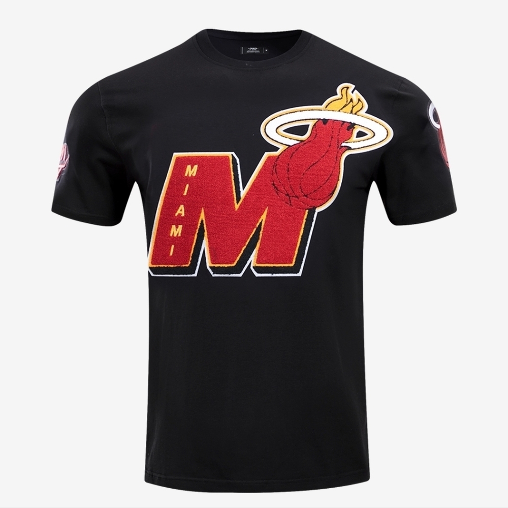 NWT Miami Heat Pro Standard Mash Up Capsule Basketball T-Shirt Size M
